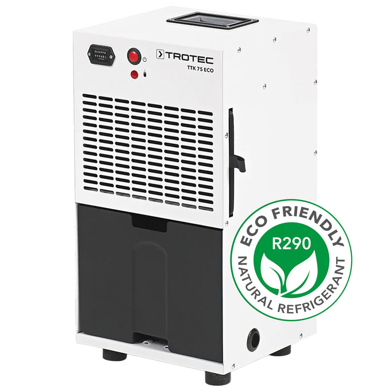Luftentfeuchter TTK 75 ECO | 21 l pro 24h | 350 W | 110 m³ | für Baustellen | Trotec