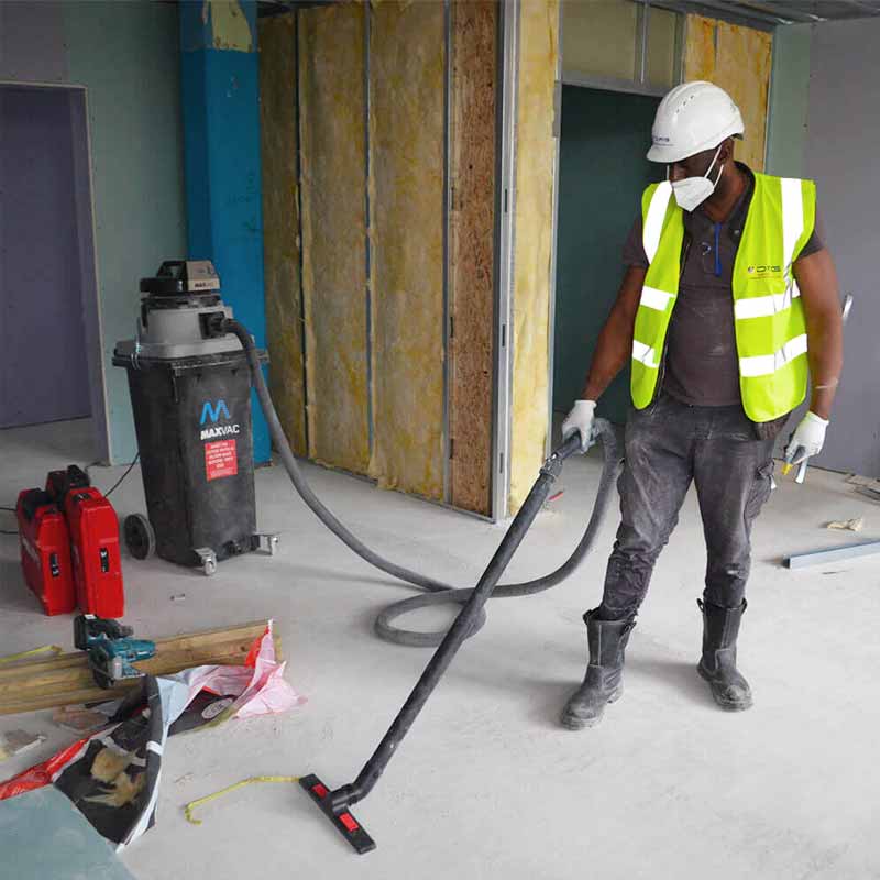 Profi-Industriesauger | 120 l Tonne | 1200 W | HEPA H13 | Klasse M | Maxvac DURA DV120-MBN