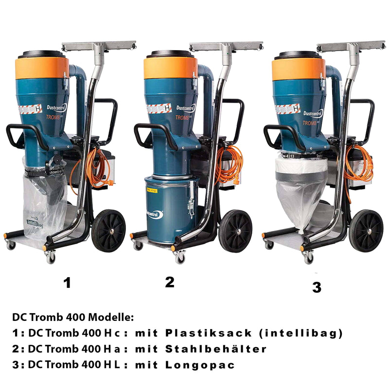 Industriesauger DC Tromb 400 H | 420 m³/h | 40 l | 3000 W | HEPA H13 | Dustcontrol