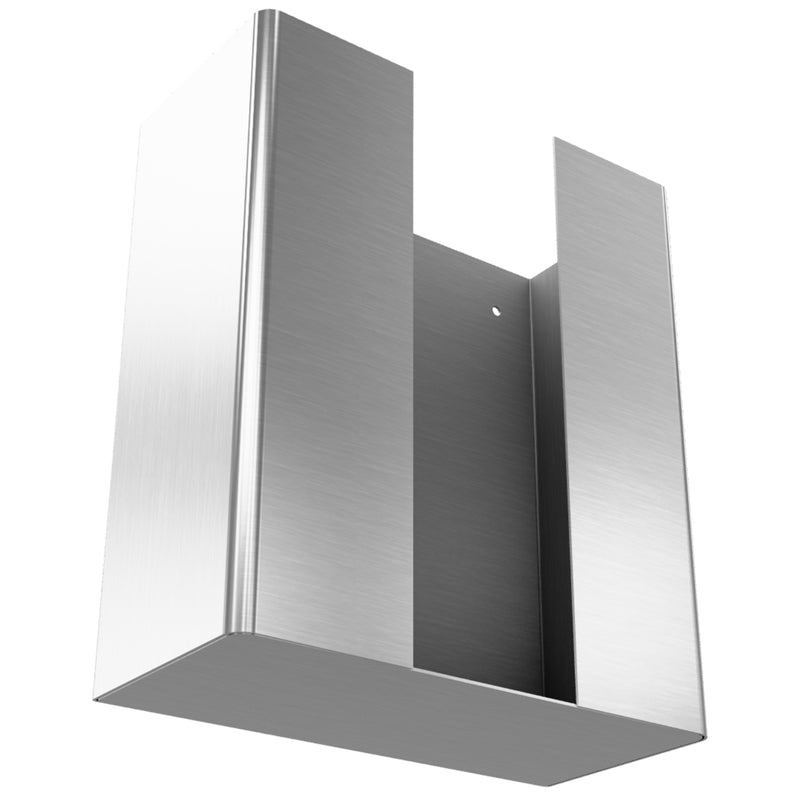 Badetuchspender | Edelstahl mit Feinstruktur | für Gäste-Textilhandtücher | PROOX 180