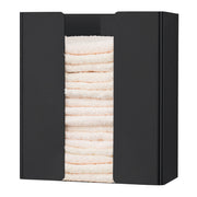 Badetuchspender | Edelstahl mit Feinstruktur | für Gäste-Textilhandtücher | PROOX 180