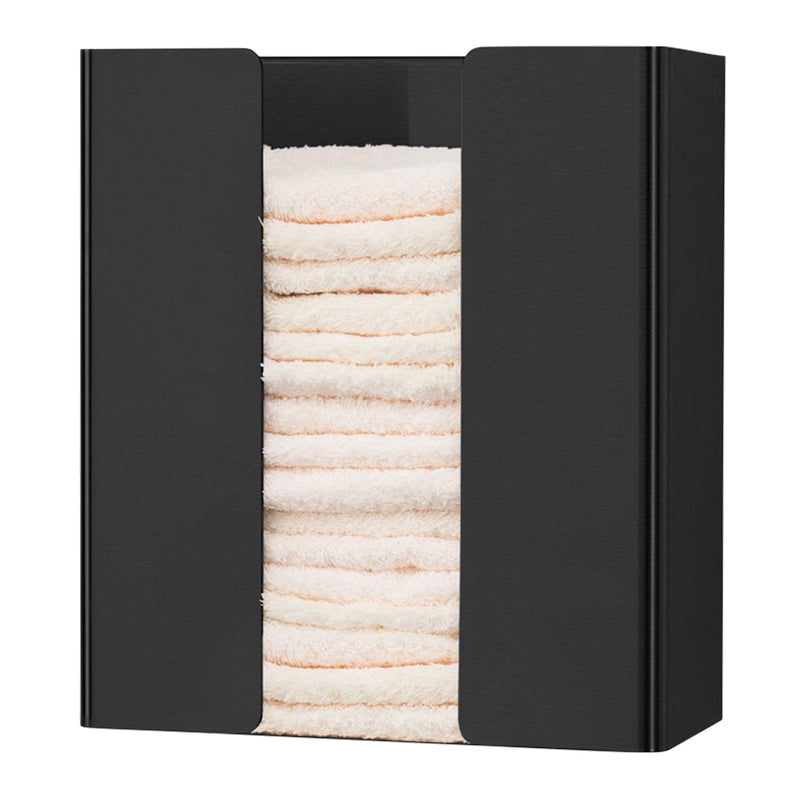 Badetuchspender | Edelstahl mit Feinstruktur | für Gäste-Textilhandtücher | PROOX 180