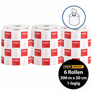 Handtuchrollen | Centerfeed | 300 m x 20,5 cm | 1-lagig | 100% Zellstoff | Katrin M1