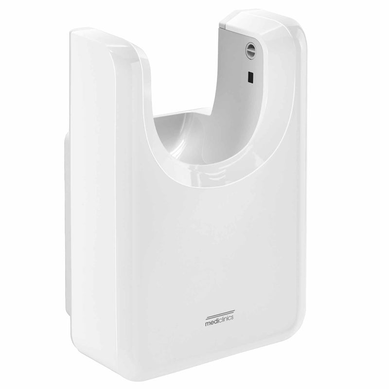 Sensor Händetrockner U-Flow | HEPA-Filter | 8-10 Sek | ABS Kunststoff | Mediclinics M23