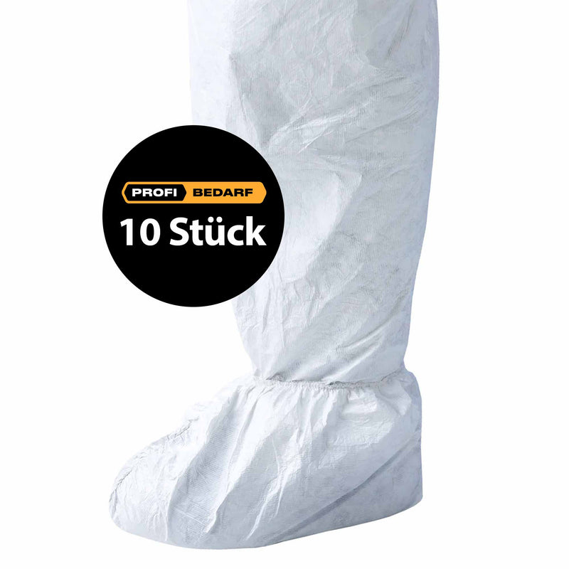 Einweg-Überschuhe Tyvek® 500 POSO | 40 cm | mit Gummizug | Kategorie 3