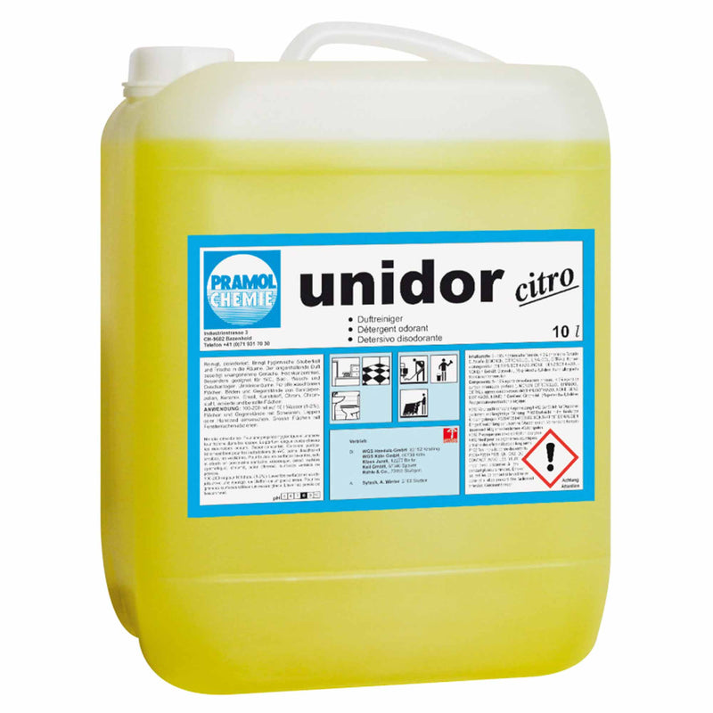 UNIDOR Duftreiniger konzentriert | Citro, Apfel, Flora, Melone | Pramol