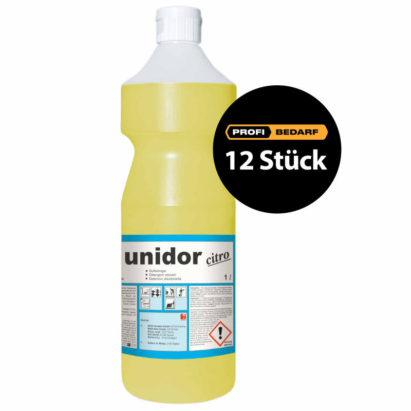 UNIDOR Duftreiniger konzentriert | Citro, Apfel, Flora, Melone | Pramol
