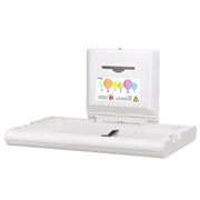 Wickeltisch Kunststoff horizontal | klappbar | für Wandmontage | Mediclinics