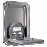 Wickeltisch Premium Edelstahl vertikal | klappbar | für Wandmontage | Koala Kare