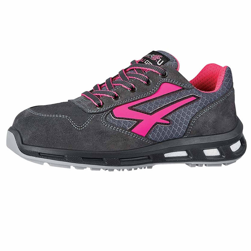 Sicherheitsschuh S1P | Veloursleder | Alu-Schutzkappe | Durchtrittschutz | U-Power Verok