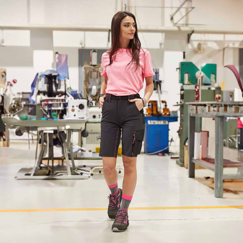 Sicherheitsschuh S1P | Veloursleder | Alu-Schutzkappe | Durchtrittschutz | U-Power Verok