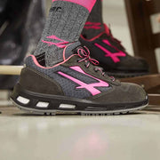 Sicherheitsschuh S1P | Veloursleder | Alu-Schutzkappe | Durchtrittschutz | U-Power Verok