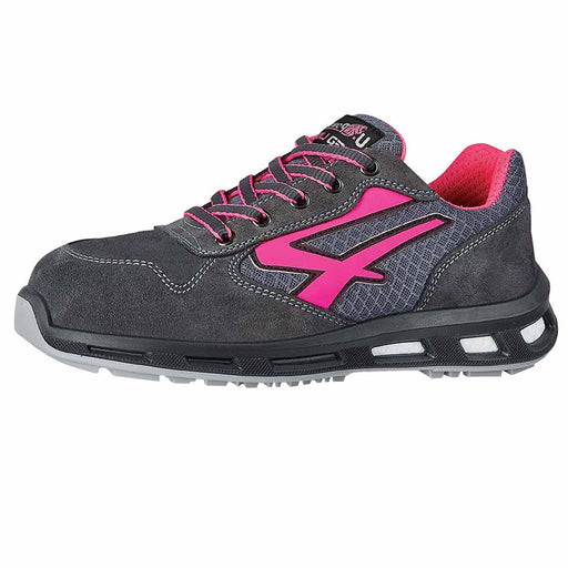 Sicherheitsschuh S1P | Veloursleder | Alu-Schutzkappe | Durchtrittschutz | U-Power Verok