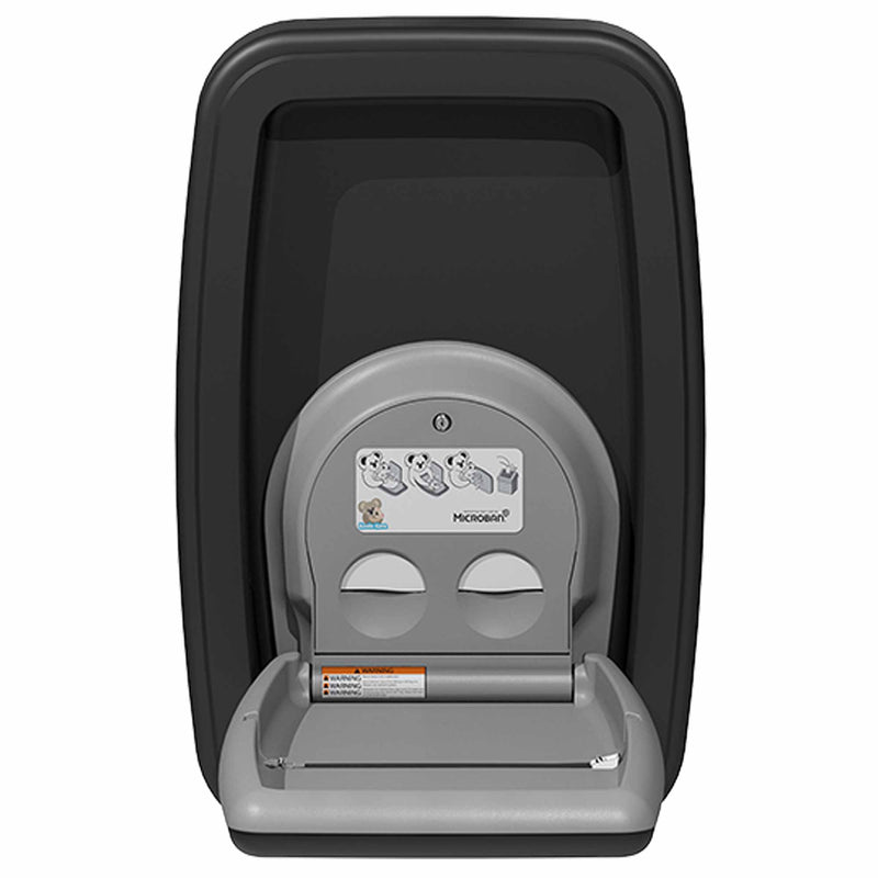 Wickeltisch Premium Edelstahl vertikal | klappbar | für Wandmontage | Koala Kare