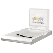 Wickeltisch Edelstahl vertikal | klappbar | für Wandmontage | Mediclinics