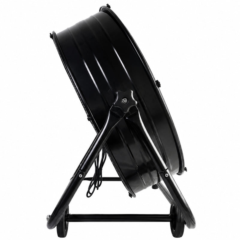 Industrie-Ventilator 90 cm | 21’600 m³/h | 3-stufig | 630 W | 180° Neigung | Metallgehäuse | mit Räder | KRS AX 21