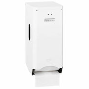 Doppelrollen-Toilettenpapierspender Edelstahl | 2 Standardrollen | Mediclinics PR2784
