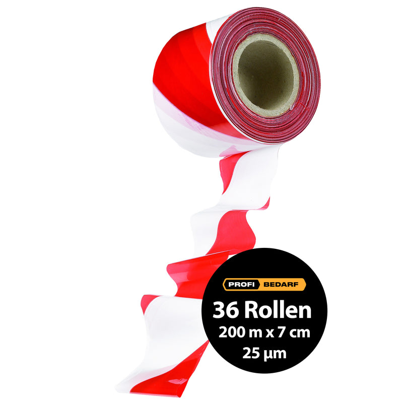 Absperrband extra stark | 35 µm | LD-PE Folie | Warnband | Schuller Eh`klar Street Tape