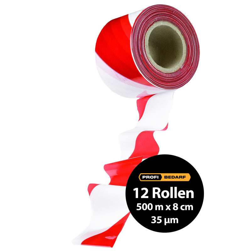 Absperrband extra stark | 35 µm | LD-PE Folie | Warnband | Schuller Eh`klar Street Tape