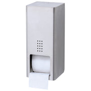 Toilettenpapierspender Doppel | Edelstahl mit Feinstruktur | automatischer Nachrückung | PROOX 305
