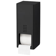 Toilettenpapierspender Doppel | Edelstahl mit Feinstruktur | automatischer Nachrückung | PROOX 305