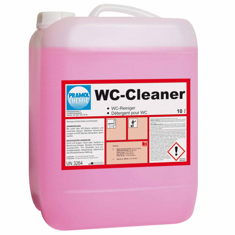 WC-CLEANER Toilettenreiniger & Kalkentferner | Pramol