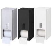 Toilettenpapierspender Doppel | Edelstahl mit Feinstruktur | automatischer Nachrückung | PROOX 305