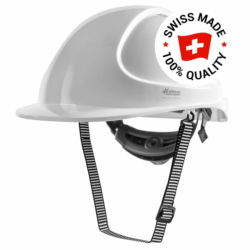 Schutzhelm ARTITOP SH300 | Polycarbonat | Schutzbrille | 2-Punkt-Kinnband | Schirm | ROTO-System | belüftet | Swiss Made | ARTILUX