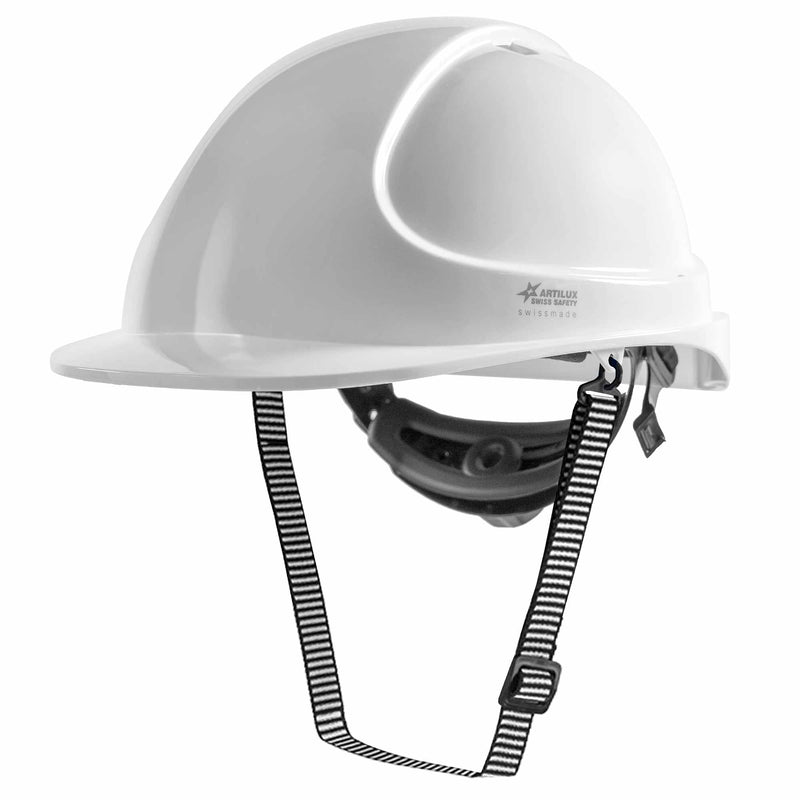 Schutzhelm ARTITOP SH300 | Polycarbonat | Schutzbrille | 2-Punkt-Kinnband | Schirm | ROTO-System | belüftet | Swiss Made | ARTILUX