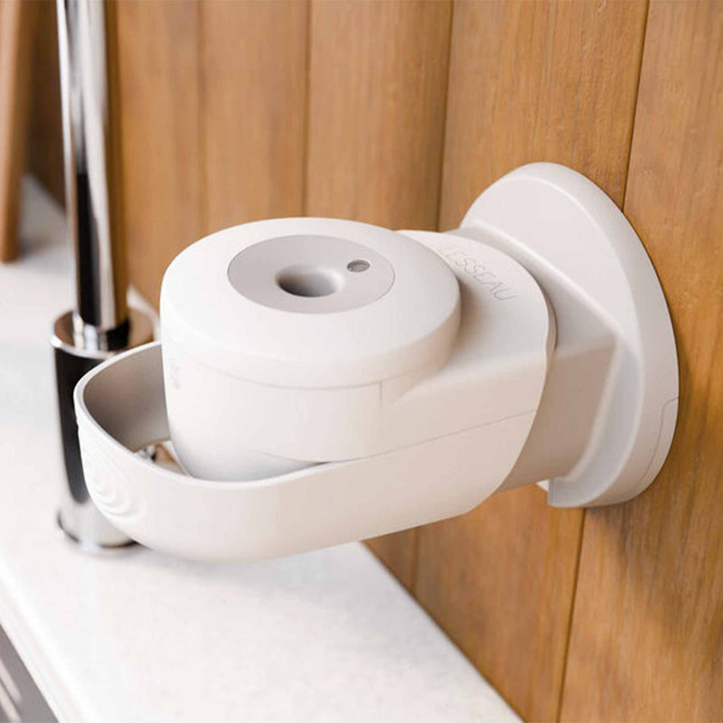 Lesseau Seifenspender | für feste Seife | Abrieb-Dosiersystem | "Parmesan-Spender" | ABS Kunststoff