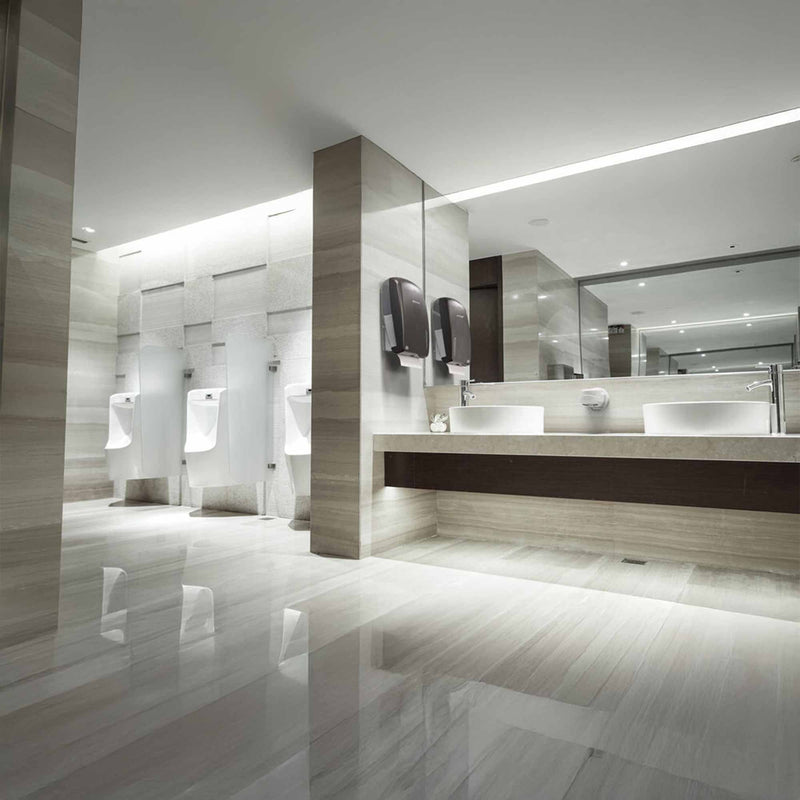 Lesseau Seifenspender | für feste Seife | Abrieb-Dosiersystem | "Parmesan-Spender" | ABS Kunststoff