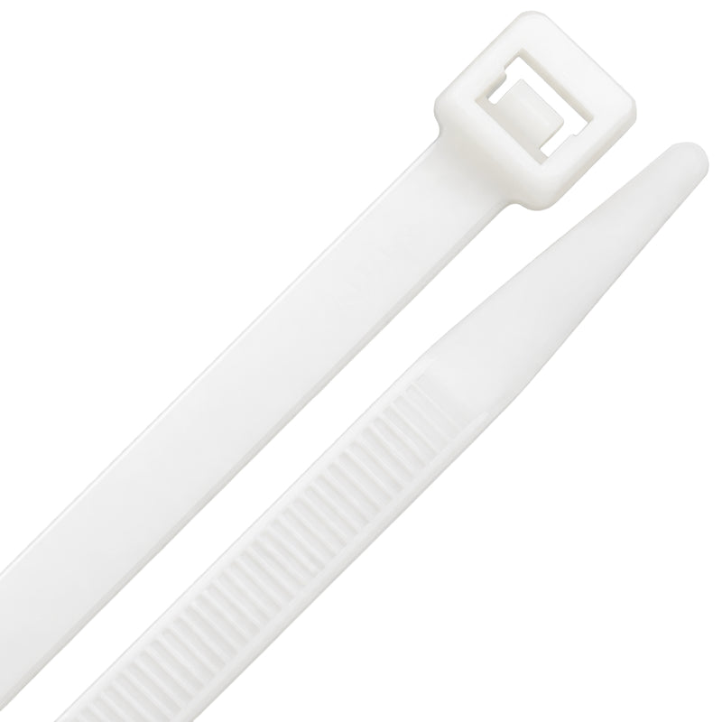 Kabelbinder Universal | 4,8 x 190 mm | Innen- & Aussenbereich | gebogene Spitzen