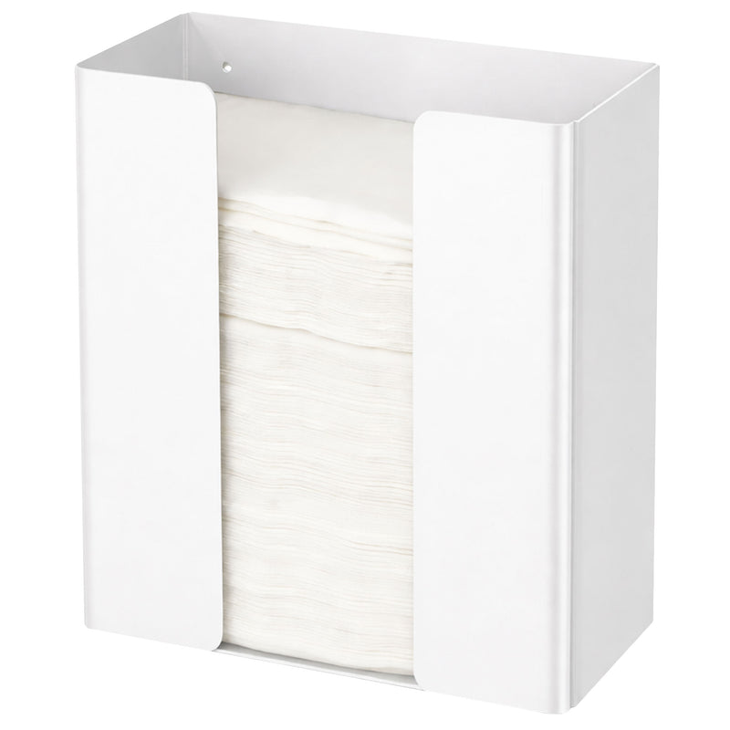 Papierhandtuchspender offen | Edelstahl mit Feinstruktur | 600 Blatt | PROOX 105