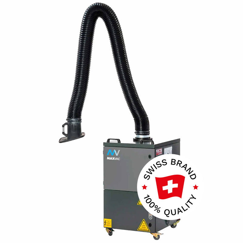 Schweissrauchabsauger WFE 2800 | 1270 m³/h variabel | 1,1 kW | F9 Filter | Maxvac