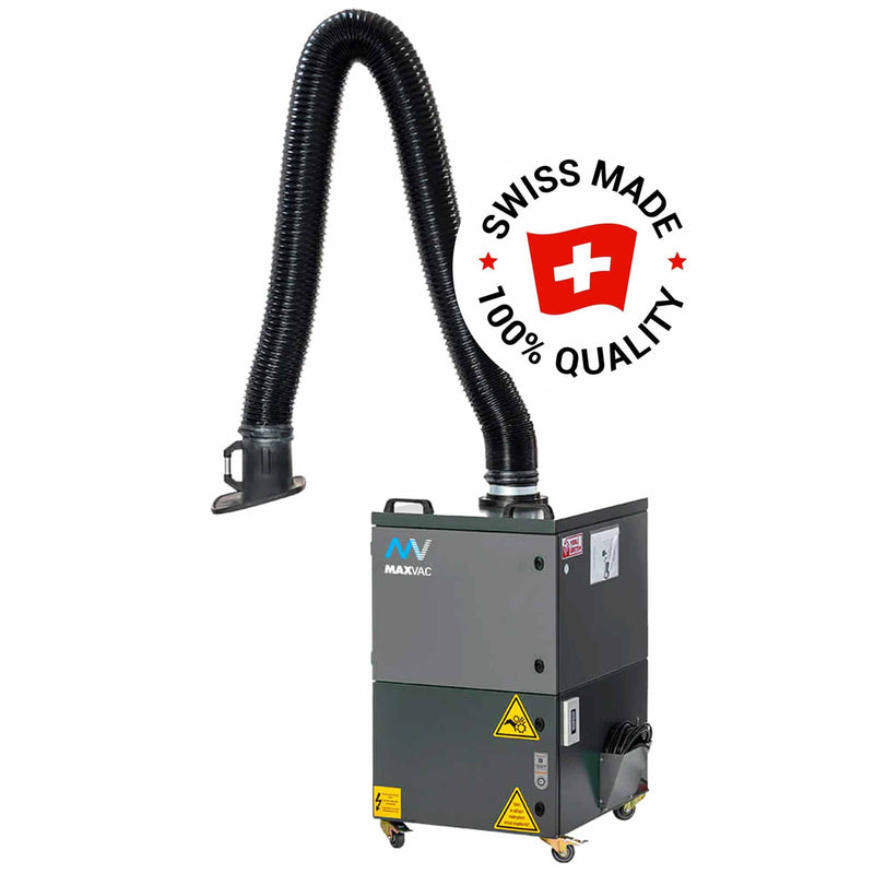 Schweissrauchabsauger WFE 2800 | 1270 m³/h variabel | 1,1 kW | F9 Filter | Maxvac