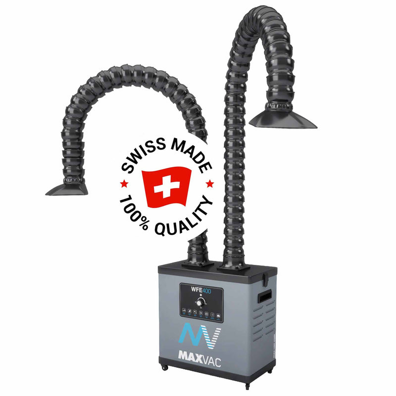 Schweissrauchabsauger WFE 400 | 330 m³/h variabel | 210 W | HEPA H13 | Aktivkohle | Maxvac
