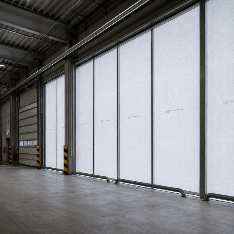 Glas-Schutzvlies Allprotect™ White | für Fenster & vertikale Flächen | 190 g/m² | 50 x 1 m | selbsthaftend | lichtdurchlässig | Landolt Allprotect™
