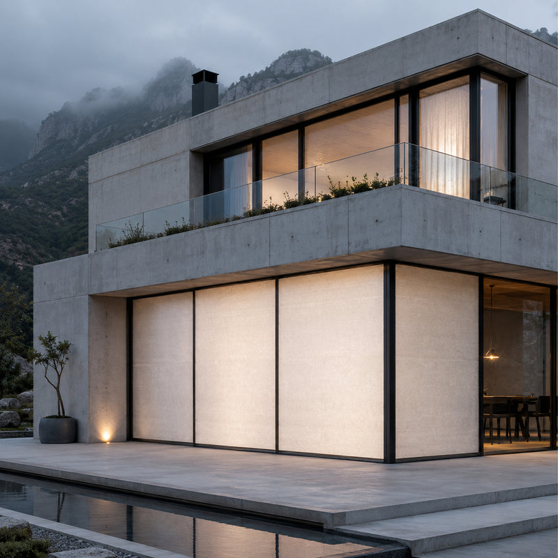 Glas-Schutzvlies Allprotect™ White | für Fenster & vertikale Flächen | 190 g/m² | 50 x 1 m | selbsthaftend | lichtdurchlässig | Landolt Allprotect™