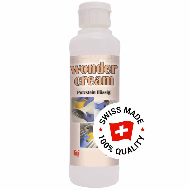 Putzstein flüssig WONDER-CREAM | Universalreiniger | reinigt, poliert, konserviert | Pramol