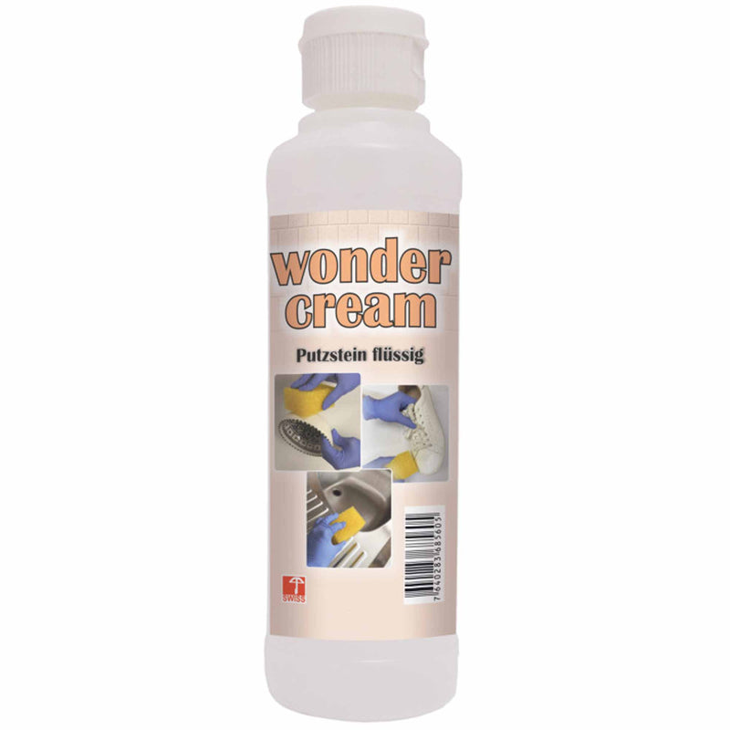 Putzstein flüssig WONDER-CREAM | Universalreiniger | reinigt, poliert, konserviert | Pramol