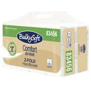 Papierhandtücher Z-Falz Comfort Recycling | 2-lagig | de-inked | BulkySoft®