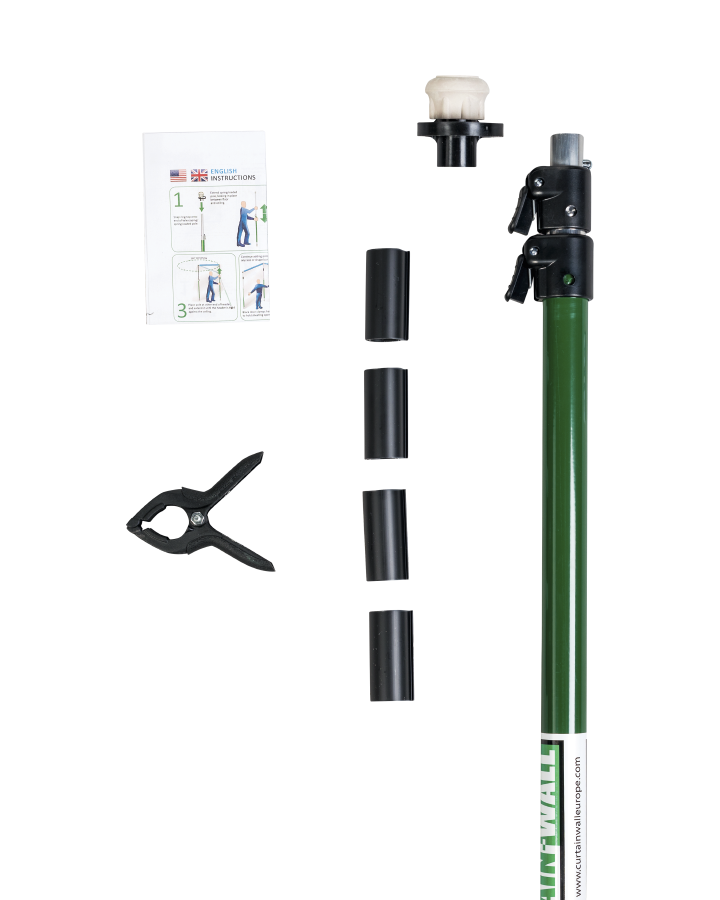 Curtain-Wall Teleskopstange 170-400 cm